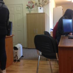 Meeting clients at a Polish Advice Centre