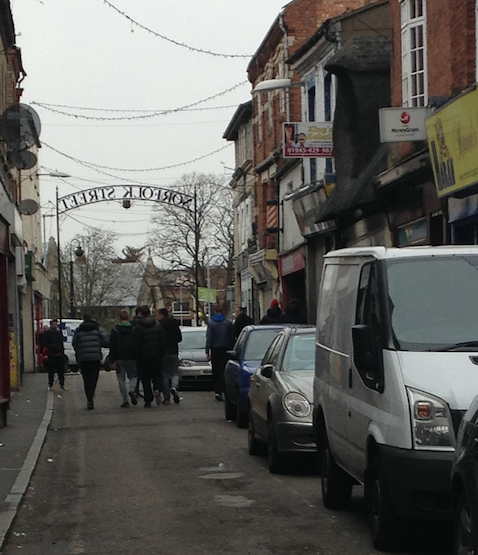 Norfolk Street, Wisbech, one of the areas of the town most densely populated with migrant run businesses. 'Don’t be mad at the politicians, don’t look at yourselves, just blame these people.'